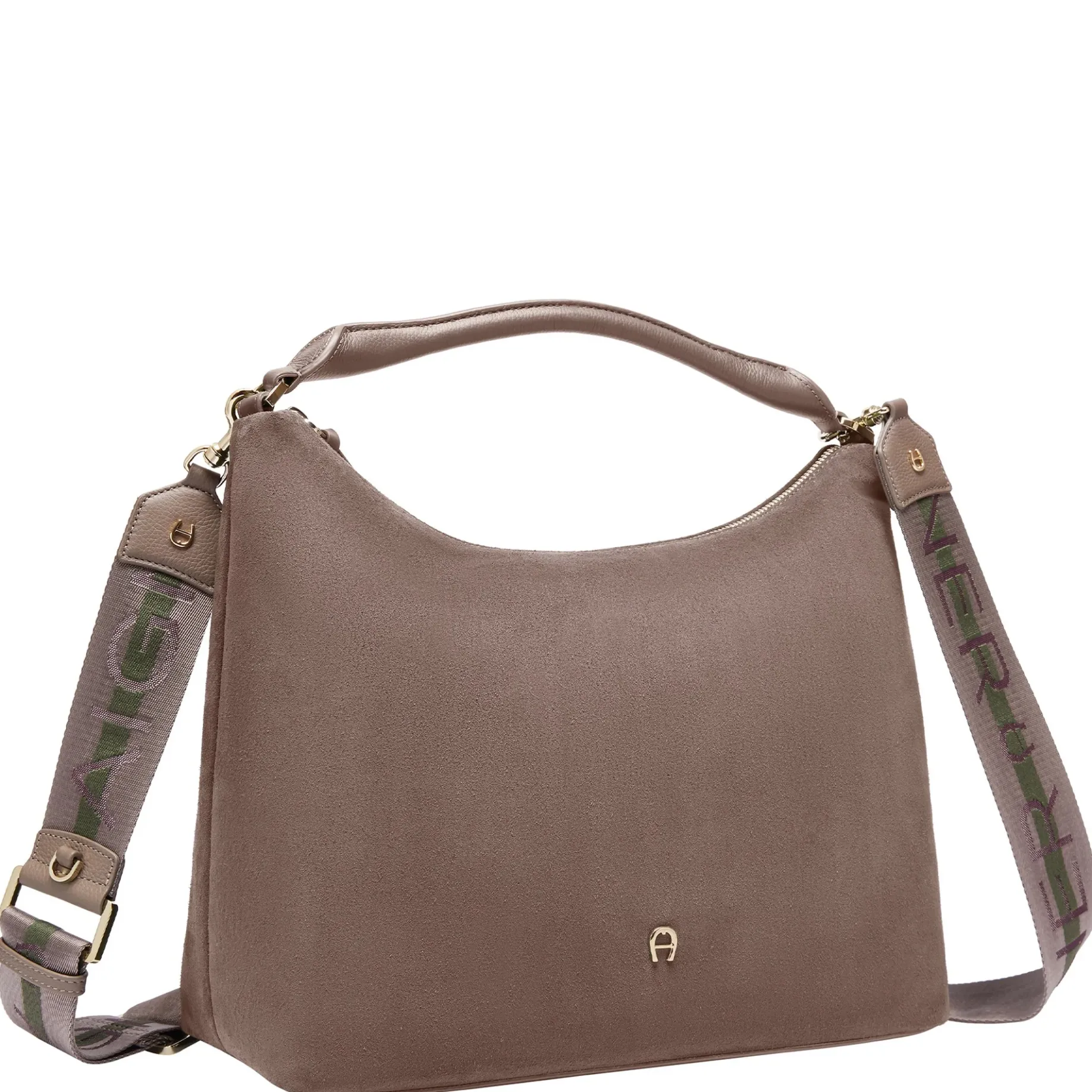 Zita - Umhängetasche M 37 cm (coal brown)