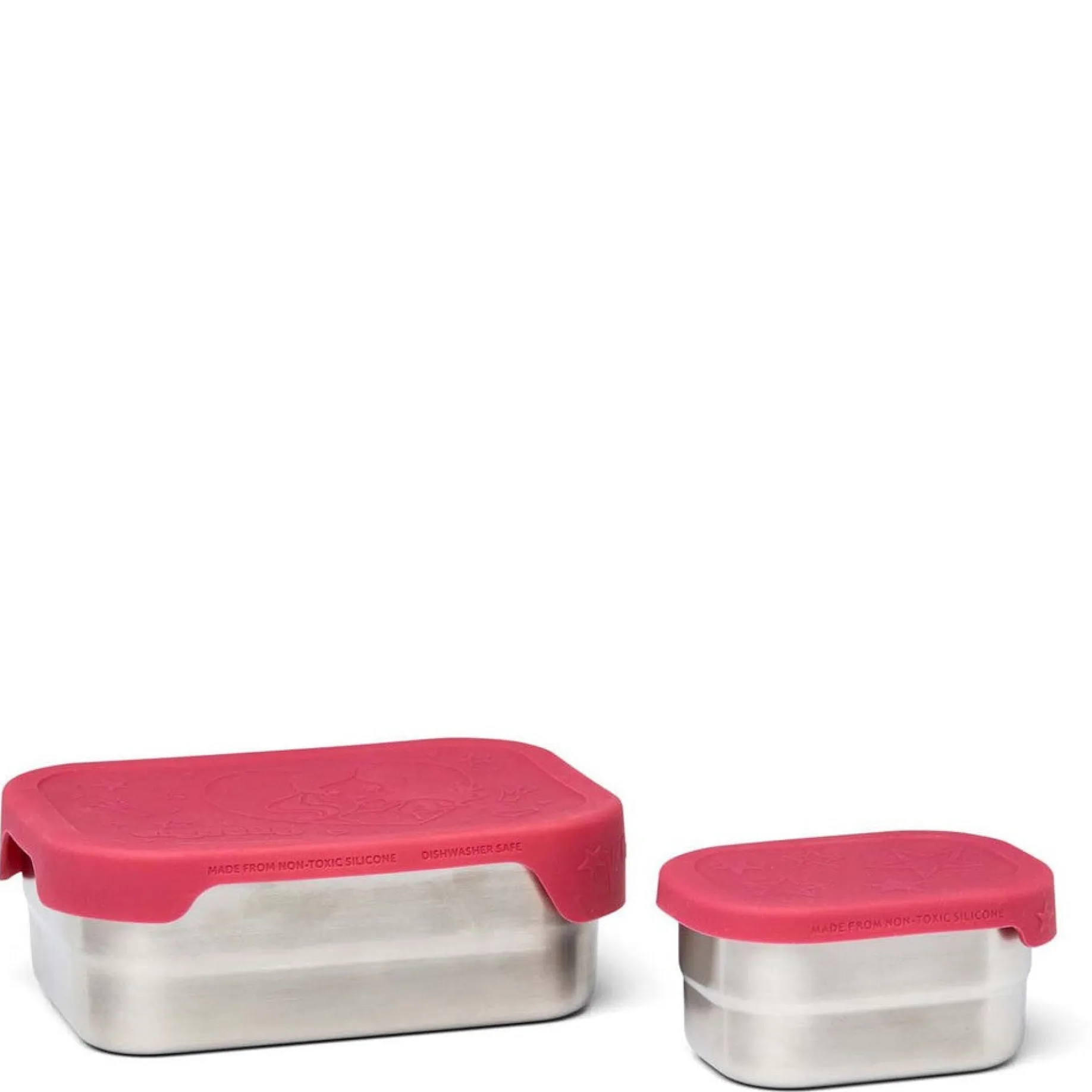 Zubehör - Brotzeitbox Edelstahl 2tlg. 16 cm (Prinzessin)