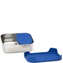 Zubehör - Brotzeitbox Edelstahl 2tlg. 16 cm (Torwart)