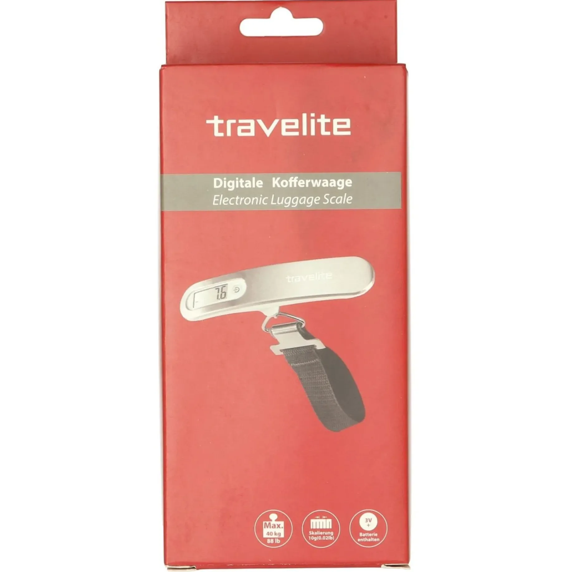 Zubehör Digitale Kofferwaage Alu 15 cm (silver)