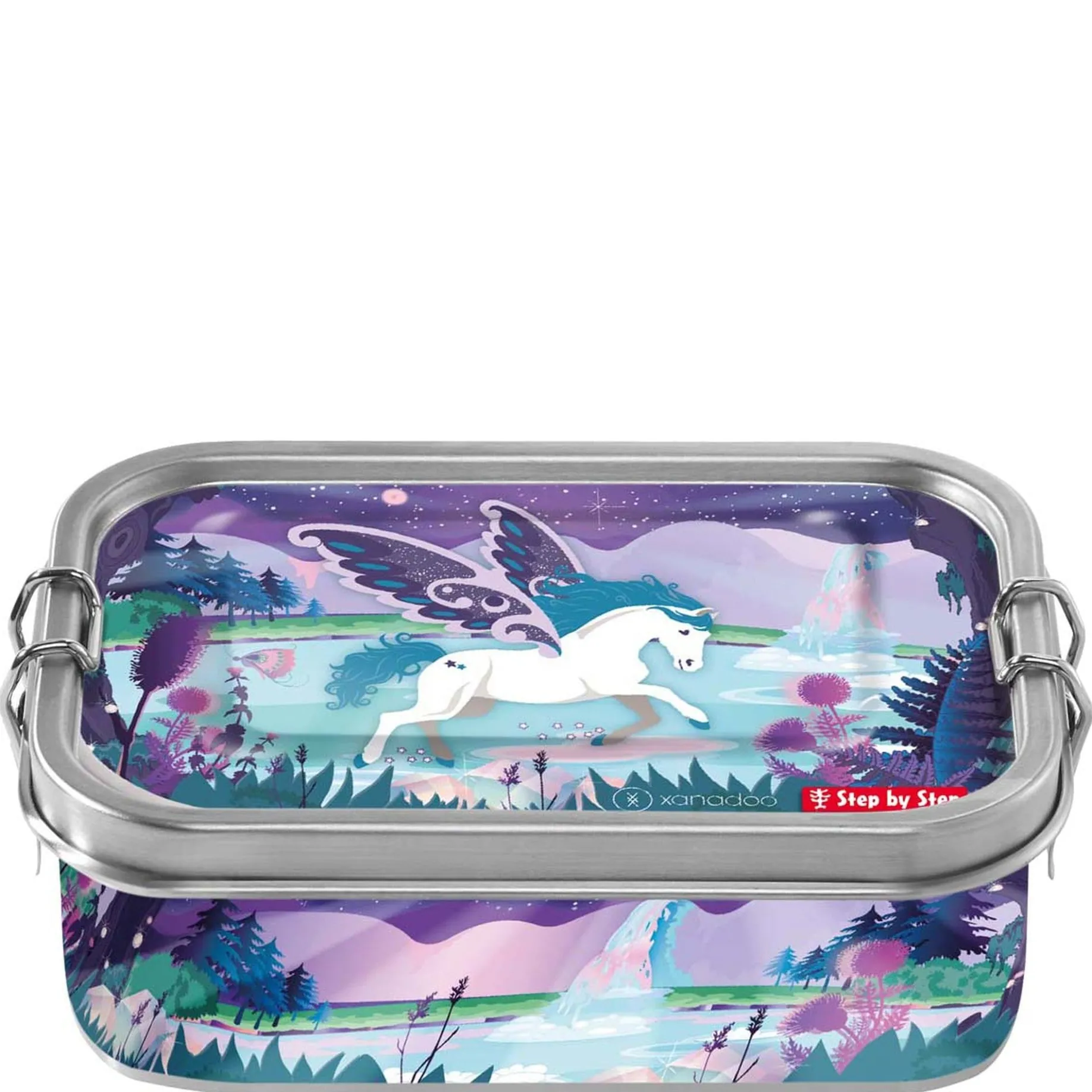 Zubehör Edelstahl - Lunchbox 17 cm (Dreamy Pegasus)