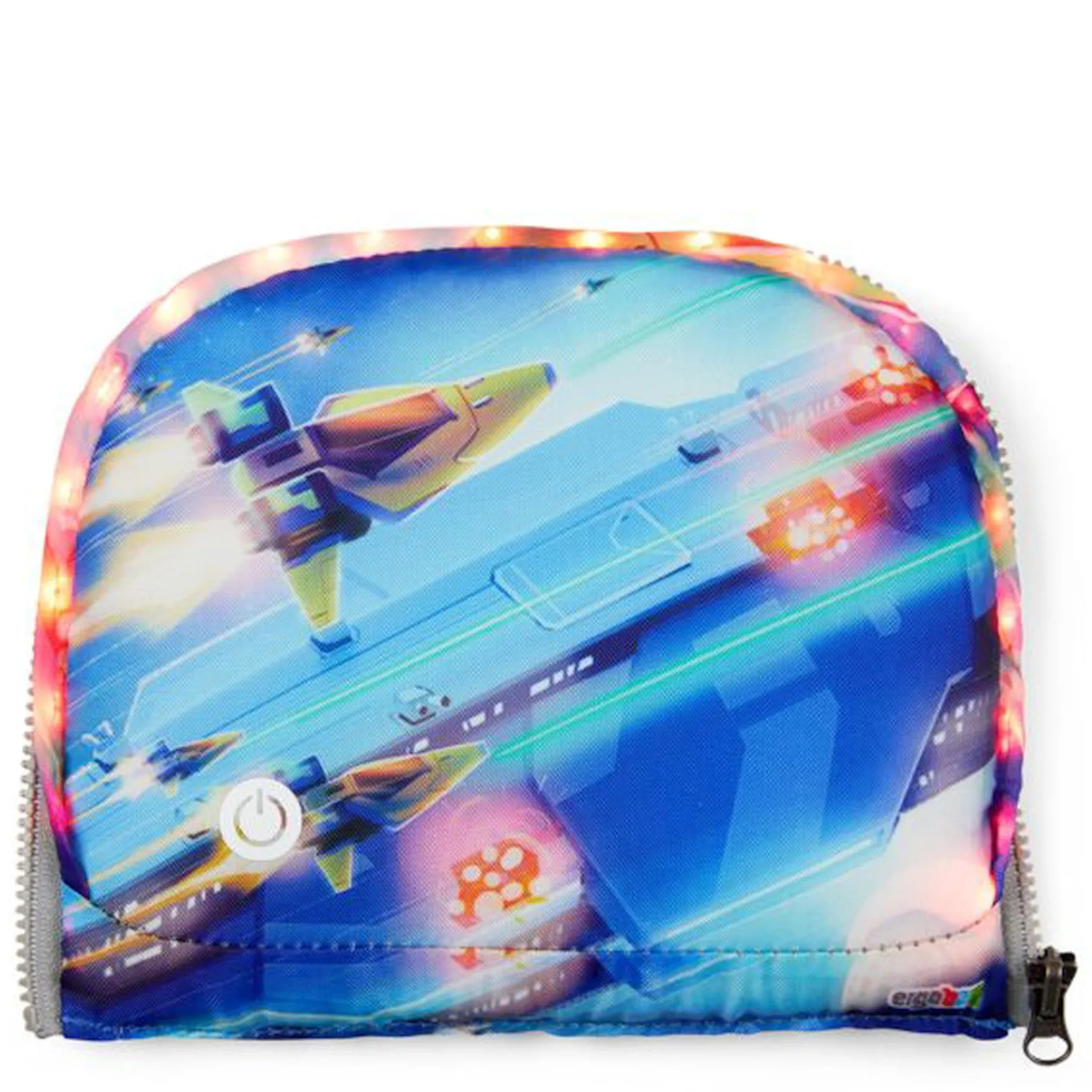 Zubehör Pack / Cubo / Cubo light Zippies "LED" - Zip Fronttasche (Raumschiff)