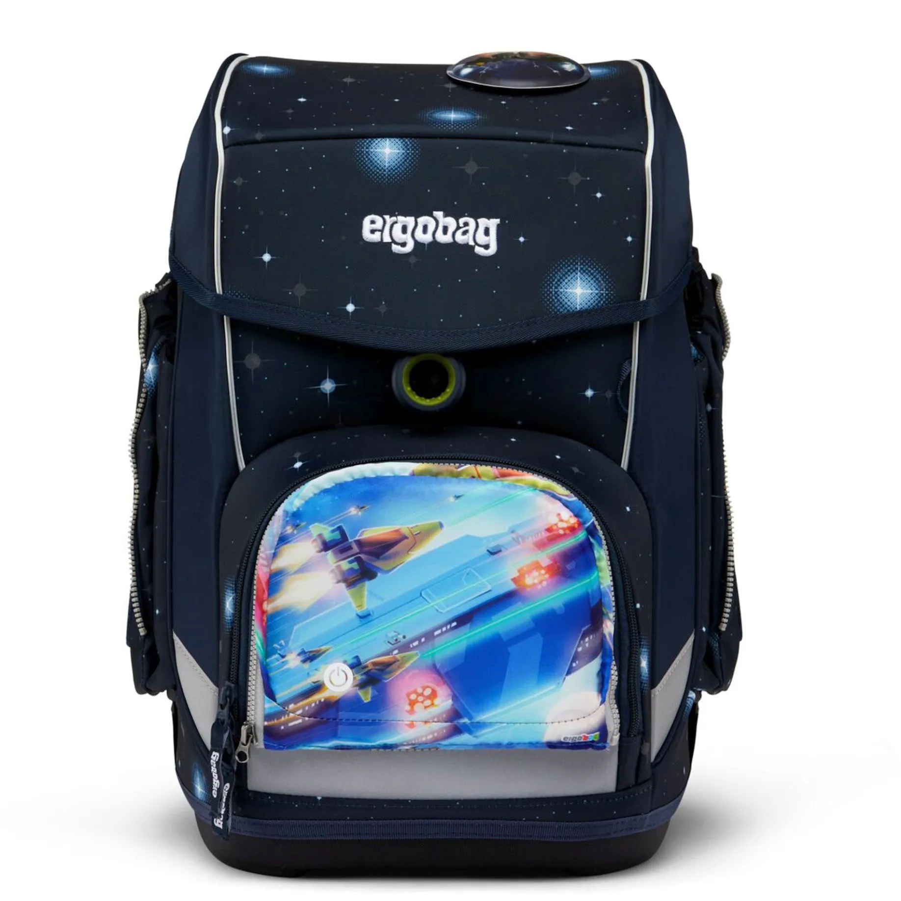 Zubehör Pack / Cubo / Cubo light Zippies "LED" - Zip Fronttasche (Raumschiff)