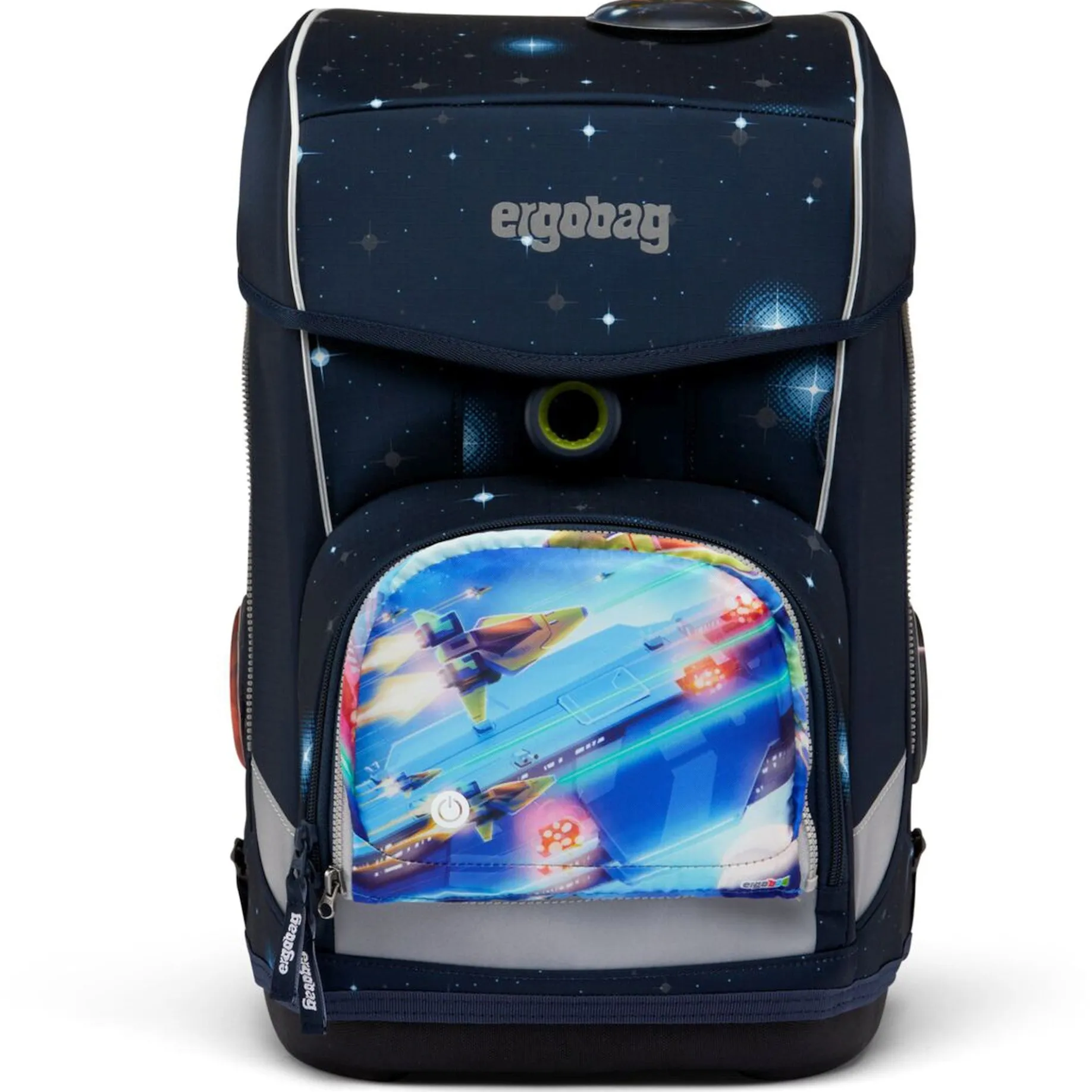 Zubehör Pack / Cubo / Cubo light Zippies "LED" - Zip Fronttasche (Raumschiff)