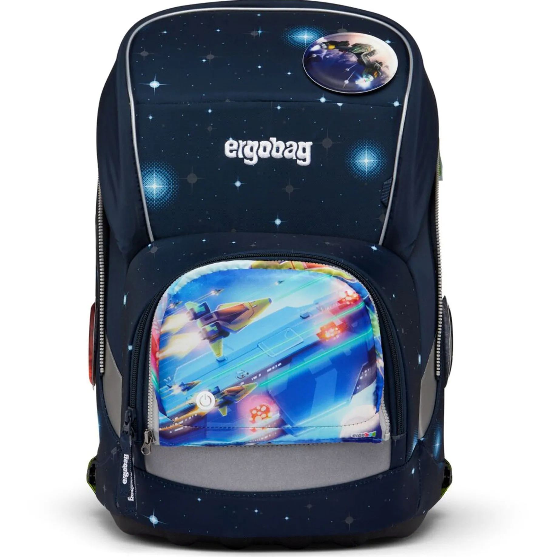 Zubehör Pack / Cubo / Cubo light Zippies "LED" - Zip Fronttasche (Raumschiff)