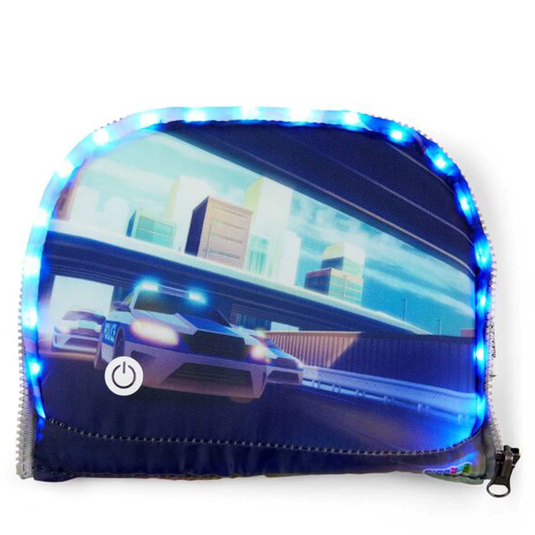 Zubehör Pack / Cubo / Cubo light Zippies "LED" - Zip Fronttasche (Polizei)