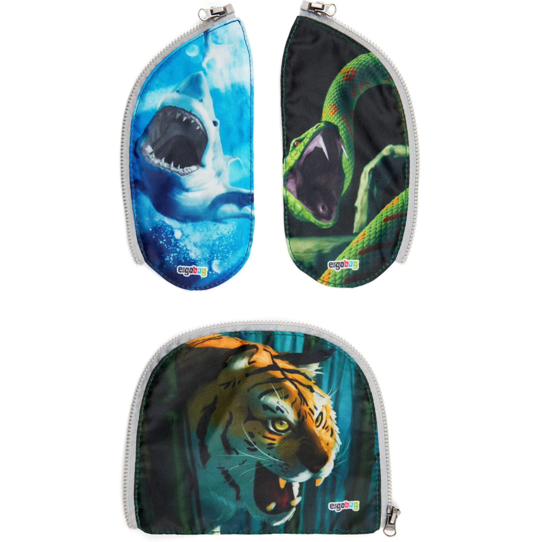 Zubehör Pack / Cubo / Cubo light Zippies - Zip-Set 3tlg. (Gefährliche Tiere)