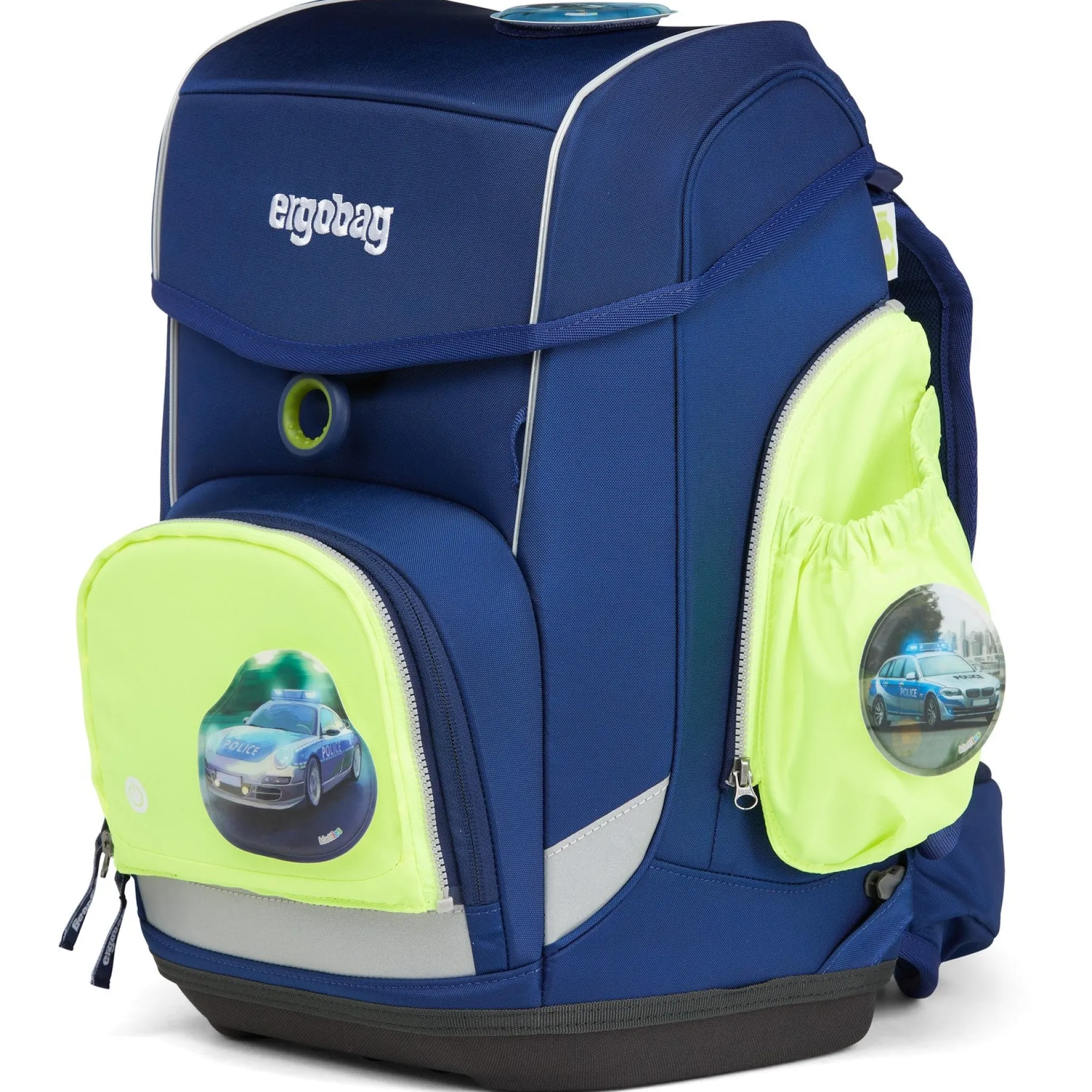 Zubehör Pack/Cubo/Cubo Light/Wide Fluo LED - Seitentaschen Zip-Set 3tlg. (gelb)