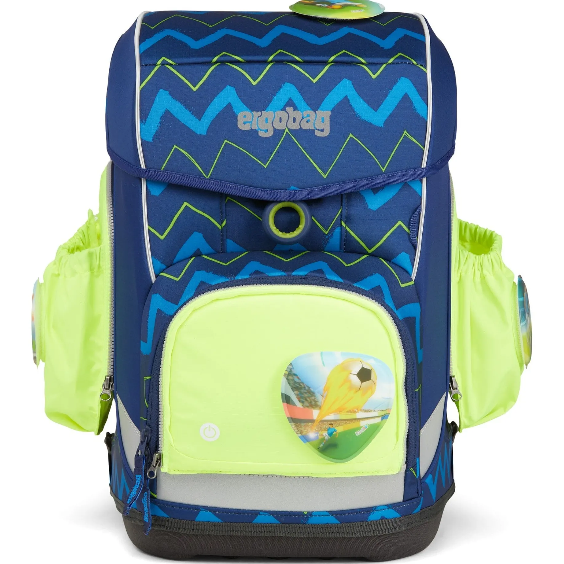 Zubehör Pack/Cubo/Cubo Light/Wide Fluo LED - Seitentaschen Zip-Set 3tlg. (gelb)