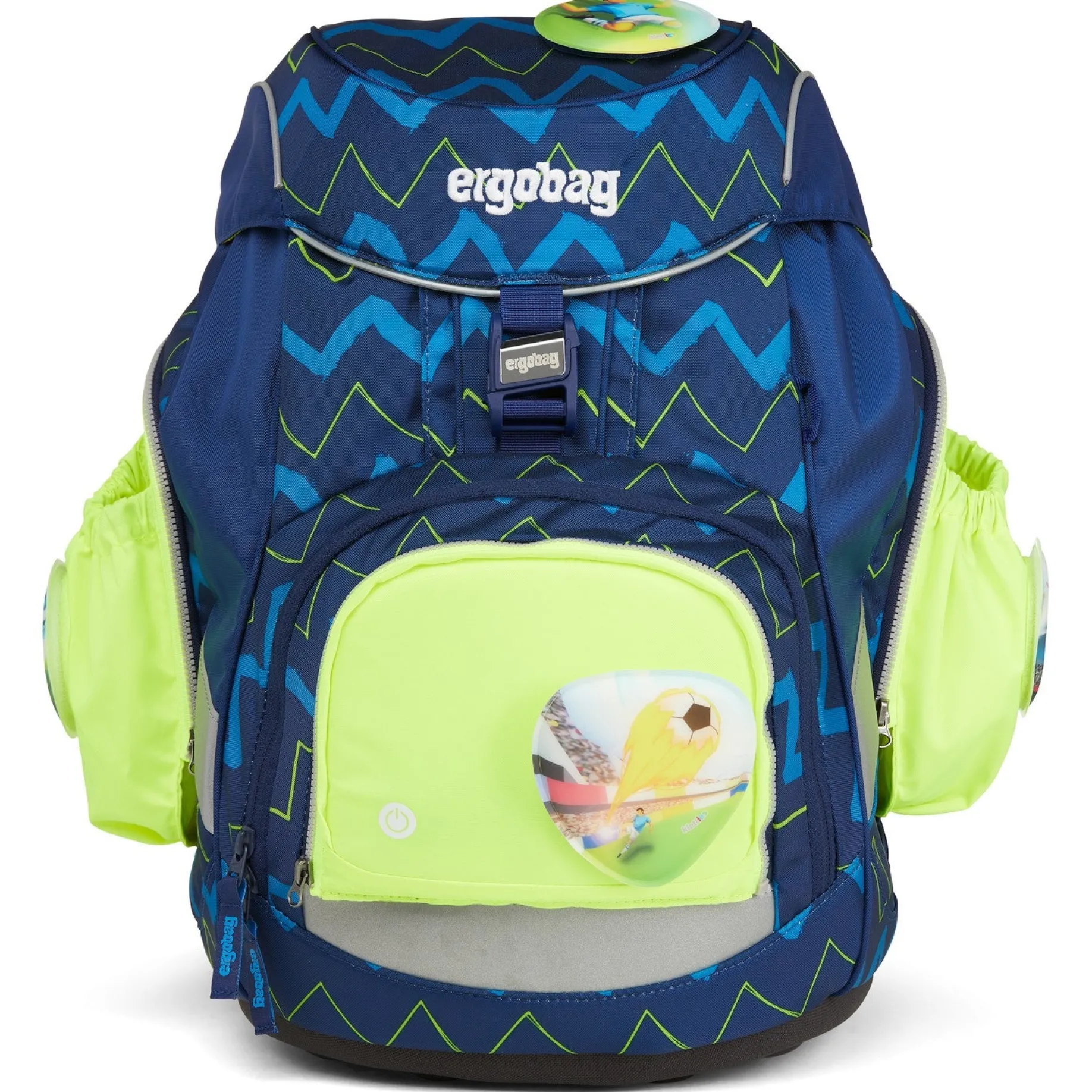 Zubehör Pack/Cubo/Cubo Light/Wide Fluo LED - Seitentaschen Zip-Set 3tlg. (gelb)