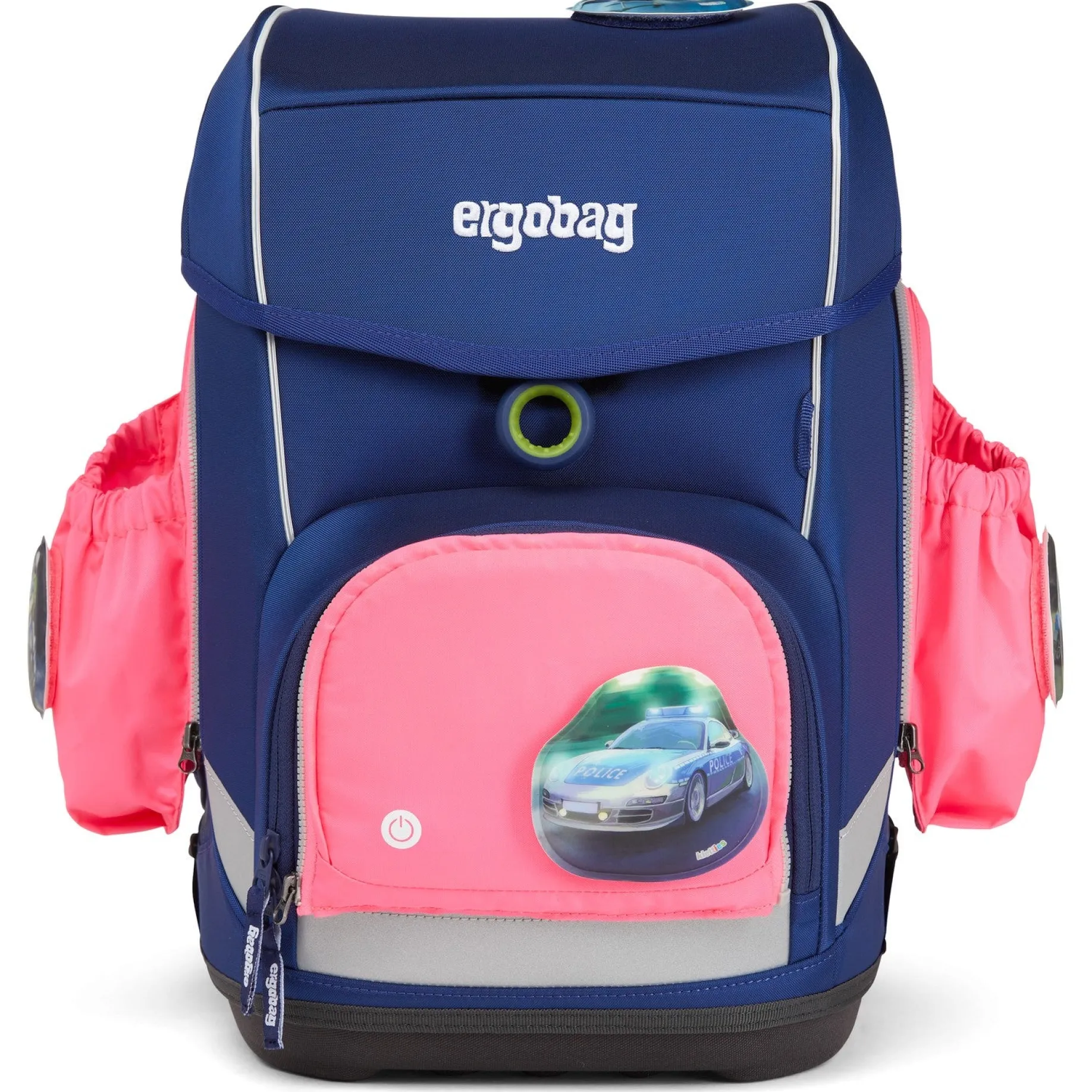 Zubehör Pack/Cubo/Cubo Light/Wide Fluo LED - Seitentaschen Zip-Set 3tlg. (pink)