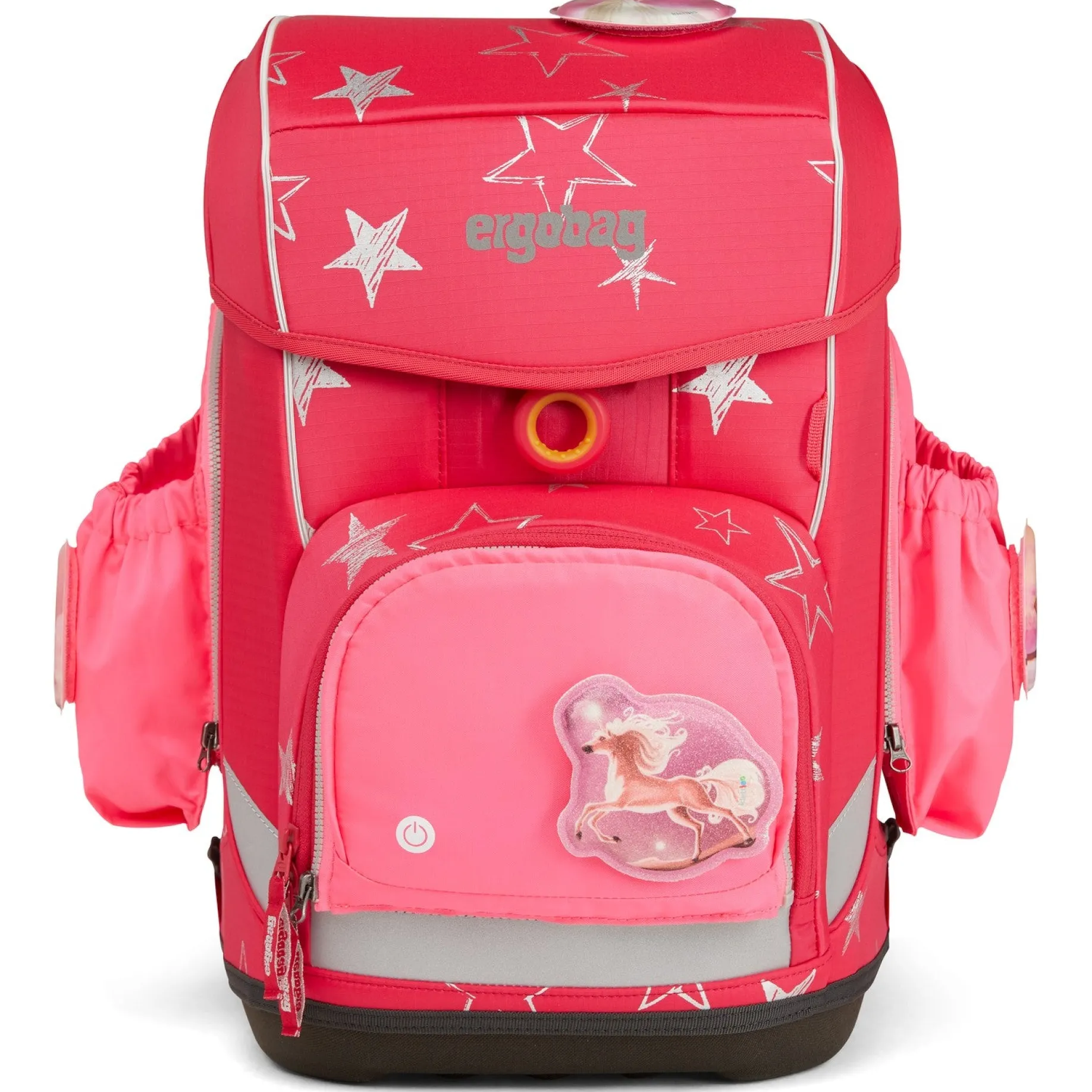 Zubehör Pack/Cubo/Cubo Light/Wide Fluo LED - Seitentaschen Zip-Set 3tlg. (pink)