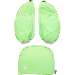Zubehör Pack/Cubo/Cubo Light/Wide Fluo LED - Seitentaschen Zip-Set 3tlg. (grün)