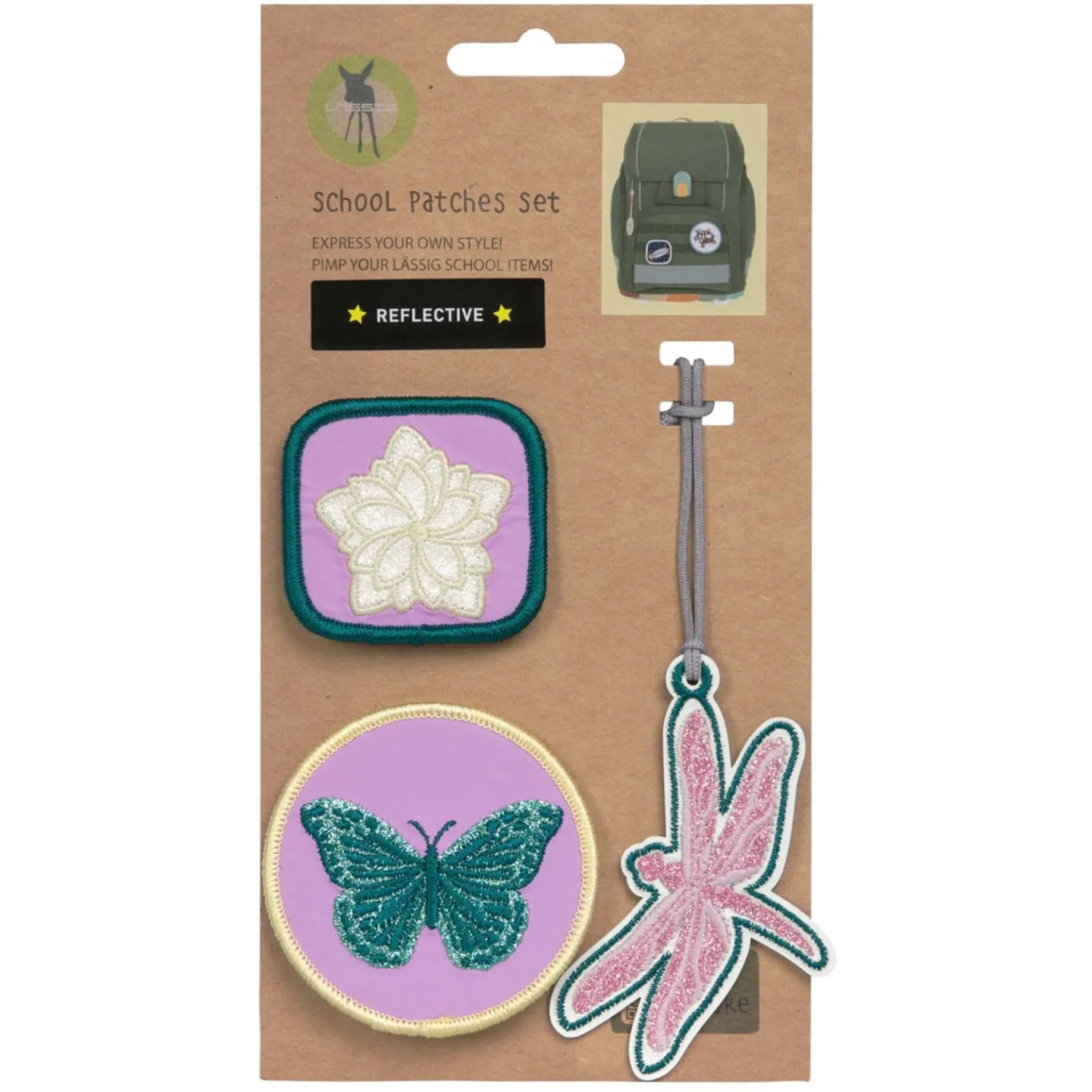 Zubehör School Patches Set - Anhänger/Patches (Dragonfly)