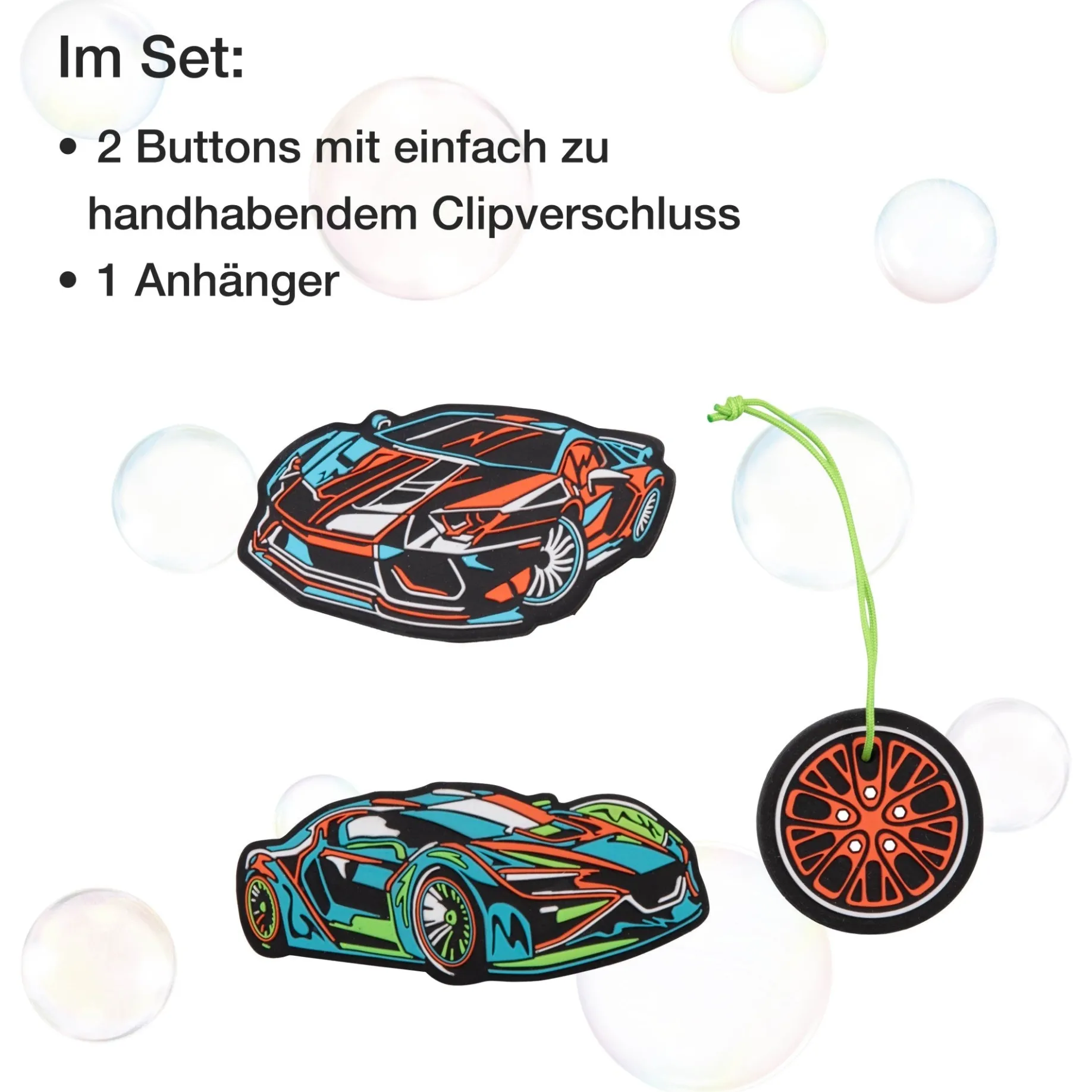 Zubehör Wechselbuttons 3tlg. (Magic Light)